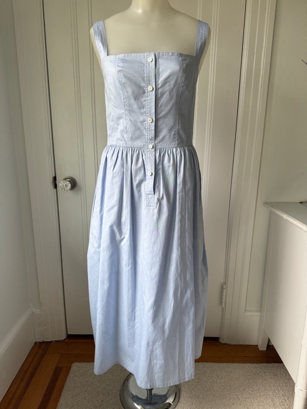 Danielle Fichera 6 Light Blue Sleeveless Dress